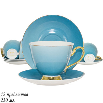 Чайный набор Lenardi 122-021 12 пр. 230 мл 