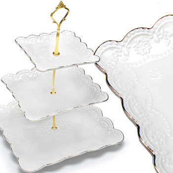 Конфетница 3-х ярусная Loraine LR 26514