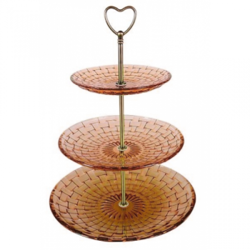 Конфетница 3-х ярусная Bekker BK-7526