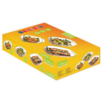 Набор для запекания Termisil PZ00017A 3пр./1,4L, 2,3L, 3,6L.