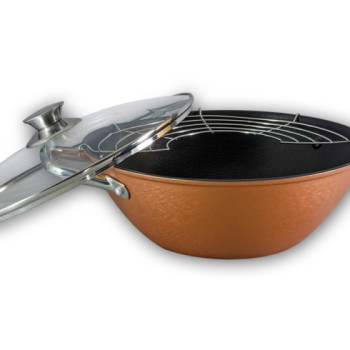 Жаровня Lara Tempura Bronze LR02-722 30 см