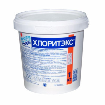 Средство дезинфицирующее для плавательных бассейнов Хлоритэкс 1 кг