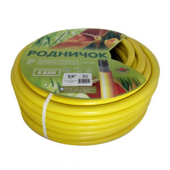 Шланг ПВХ поливочный армированный Родничок 5/8" 10 м