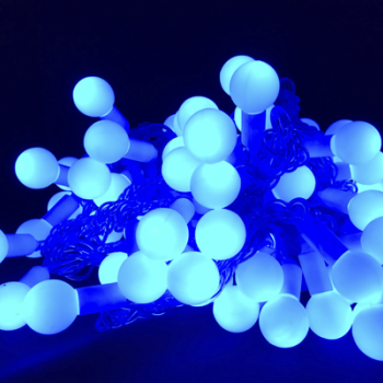 Гирлянда "Шарики" 10 м (23 мм)