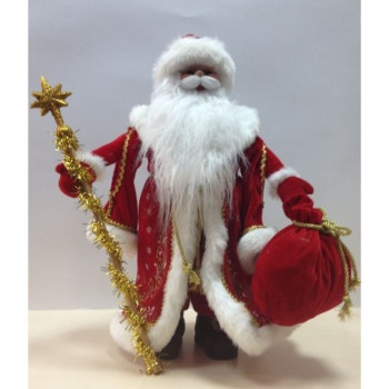 Сувенир под ёлку Дед Мороз красный
