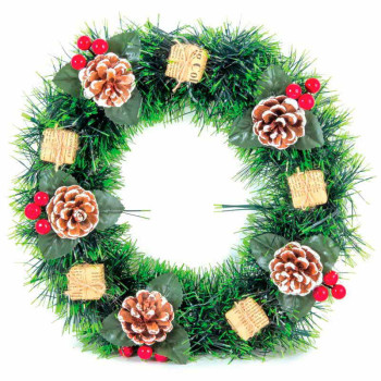 Венок Новогодний SYCB17-179 32 см