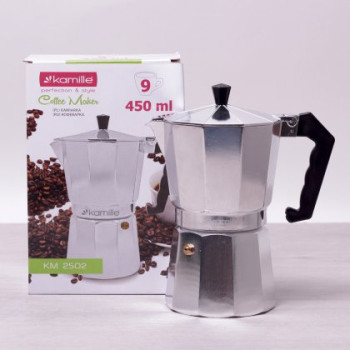Гейзерная кофеварка Kamille KM-2502 0.45 л