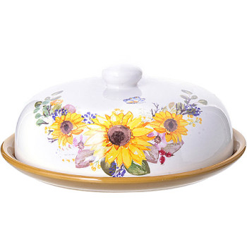 Блюдо для блинов "Подсолнух" Loraine LR 30310