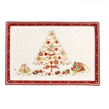 Блюдо для торта Villeroy & Boch Winter Bakery Delight 14-8612-2850 39х26,5 см