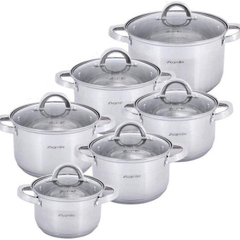 Набор кастрюль Kamille КМ-5638S