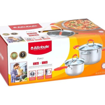 Набор кухонной посуды Attribute FANCY ASF001 4 пр.