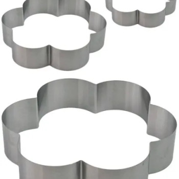 Набор форм для выкл/вырубки "Цветок" Kamille 7773 3 шт