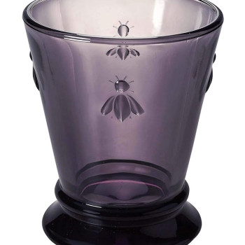 Бокалы с декором пчелы La Rochere ABEILLE AUBERGINE 612108 260 мл