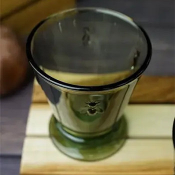 Бокалы с декором пчелы La Rochere ABEILLE VERT OLIVE 612197 260 мл
